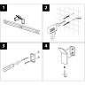 Крючок одинарный LEMARK SMOOTH LINE для полотенец 2 шт хром 9711001